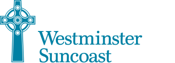 Logo: Westminster Suncoast, a Life Plan Community in St. Petersburg, Florida