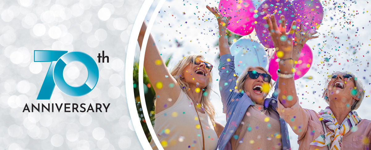 Cheers to 70 years!